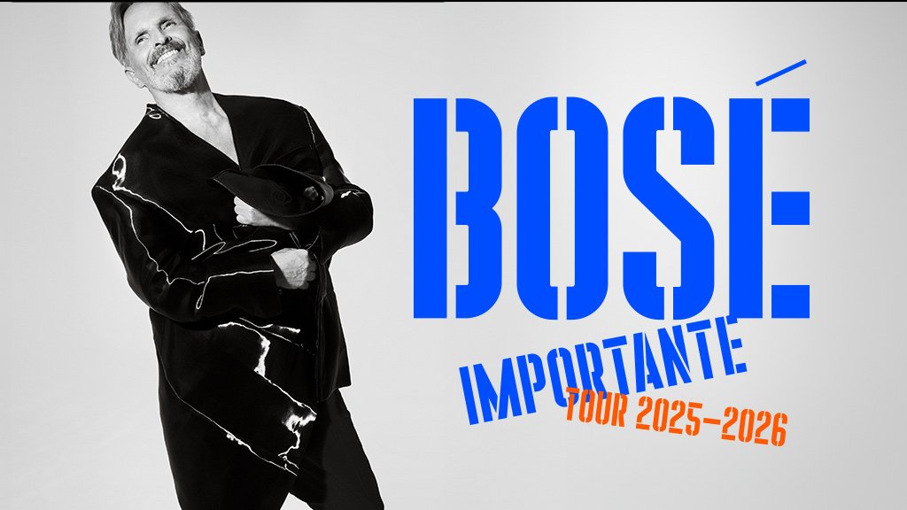 Miguel Bosé actuando en el Theater at MSG de New York, NY – 2 oct 2025.